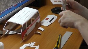 ASMR/Делаем советскую машину из бумаги 4/шепот