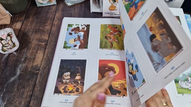 ХОББИ ОБЗОР№4 : НОВАЯ РАСКРАСКА/SAISONS/РАСКРАСКА ПО НОМЕРАМ /DISNEY