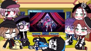Diabolik Lover and...reacts to Anime mv, Blackpink, Afton Family part 2 || Gacha Life + Gacha Club