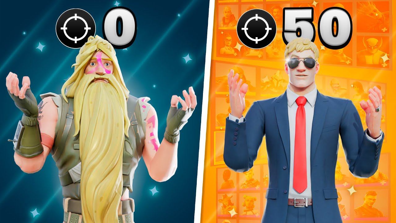 СКИН ЗА СКИЛЛ в Fortnite