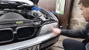 Полировка фар BMW E39