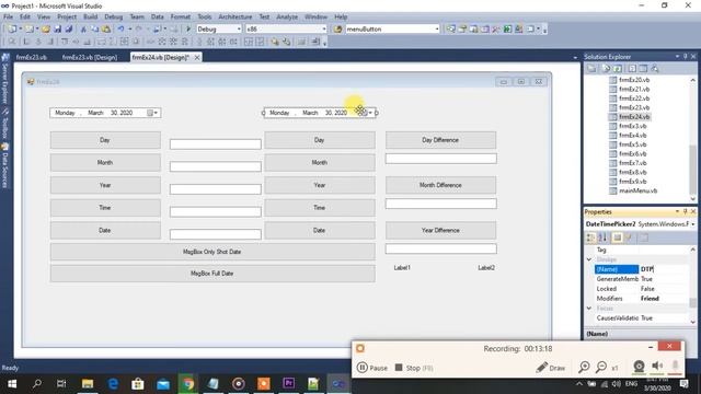 Vb.net Exercises 23, 24 смотреть онлайн