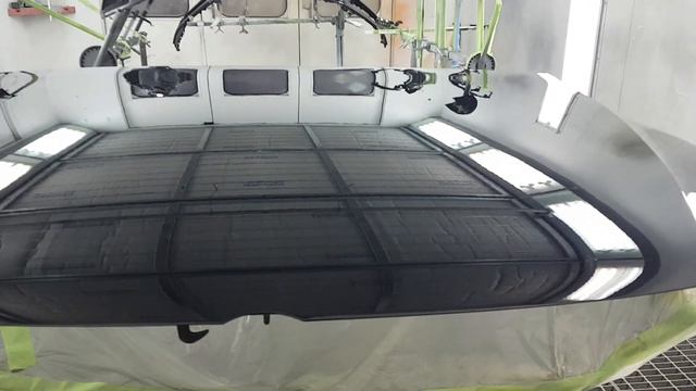 Окраска капота лак GLASURIT 923-255
