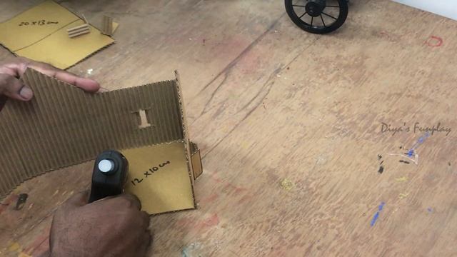 Cardboard house model for science project | Miniature cardboard house model for school projects смотреть онлайн