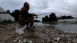 Осеняя Рыбалка На Усача,Недалеко от города.
