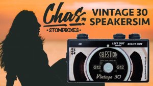 Гитарный спикерсимулятор (Chas Vintage 30 Speakersim)