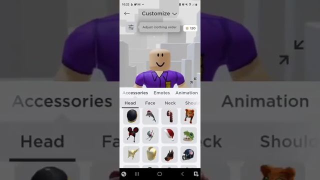 Making Purple Guy in Roblox!!! #shorts