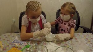 Делаем бомбочки для ванны своими руками День #1. Набор для детского творчества бурлящие бомбочки