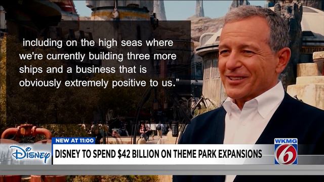 Disney to spend $42B on theme park expansions смотреть онлайн