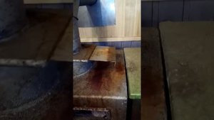 Каркасная баня на пропане.