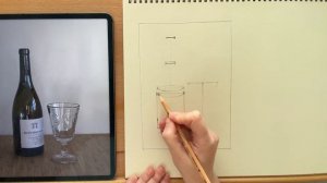 Построения и перспектива. Урок 2. Практика рисования бутылки