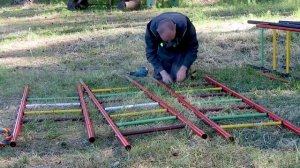 Установка дачного спортивного комплекса Вертикаль А1 П