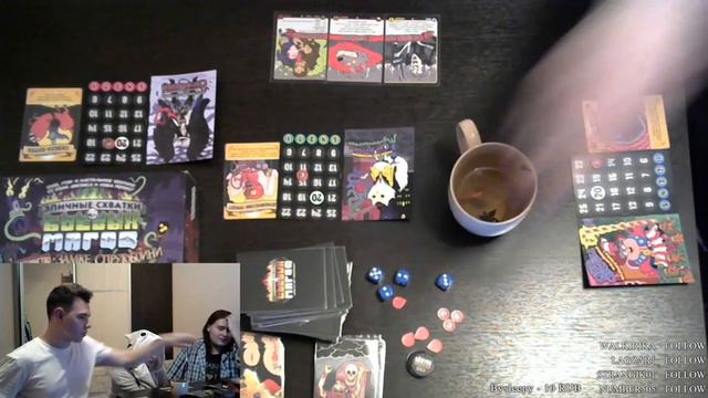 Настольная игра: Эпичные схватки боевых Магов. Бесчинство в замке Спрутобойни. [Запись стрима]