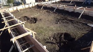 Выпуск №27. Заливка фундамента. Ленточный фундамент в Челябинске