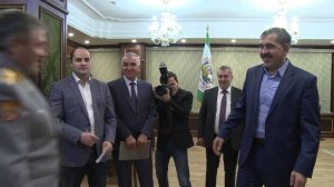 Глава Ингушетии встретился с генерал-майором Русланом Дзейтовым