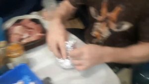Мясо в фольге с картофелем и грибами