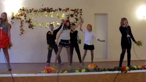 Осенний бал 2013  - Фантазеры  - Любимая школа - Танец и песня
