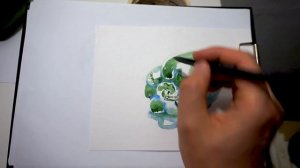 Урок Рисования Натюрморт - Как рисовать перец акварелью  с 0 за 21 минуту!