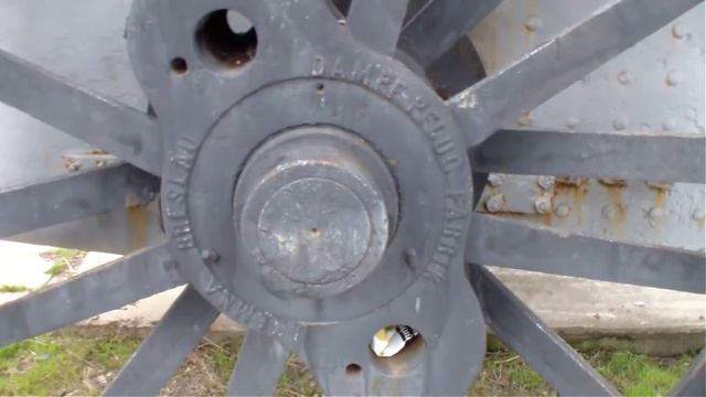Немецкий стальной монстр. Паровой трактор DAMPF PFLUG FABRIK 1890 года.