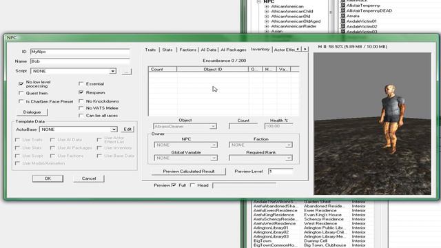 [HowTo] Geck Tutorial 02 - Creating An NPC