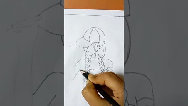 How to drawing a girl #viral #art #trending #drawing #viralvideo #artist #pencildrawing #artwork смотреть онлайн