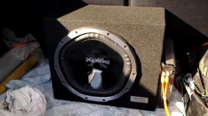 Mekede и сабвуфер Sony XPlod