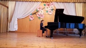 София Бочко 3 класс И С Бах Менуэт соль  мажор