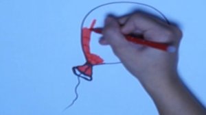 Как нарисовать воздушный шарик! How to draw baloon!