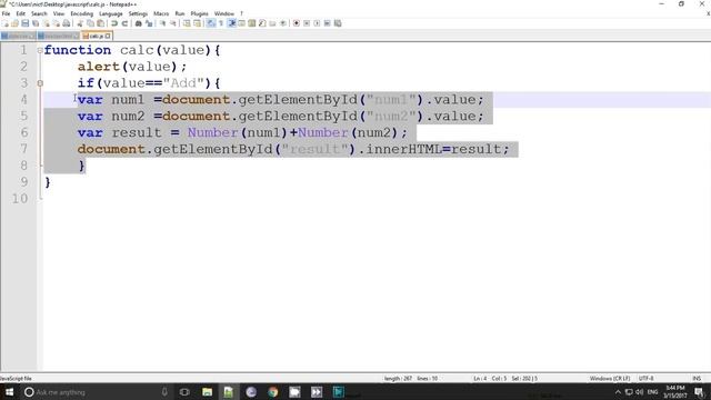 JavaScript Class 12