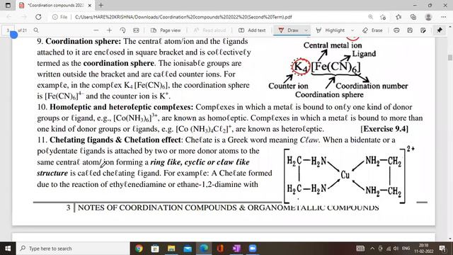 Coordination Compounds Class 12 // Werner's Theory class 12 // Class 12 Postulate Werner's theory смотреть онлайн