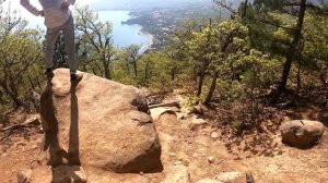 Восхождение на Медведь Гору. Медведь гора над Гурзуфом и Партенитом. Крым. Ялта. Партенит. Май 2021