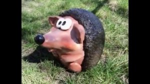 Интересные садовые фигурки и поделки из папье маше