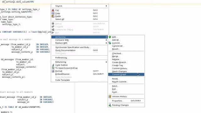 Using Git with Oracle SQL Developer
