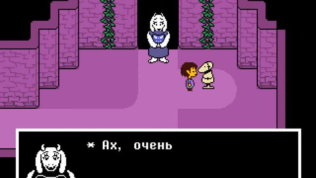UNDERTALE (часть 1) Злой цветок и добрая Ториэль смотреть онлайн