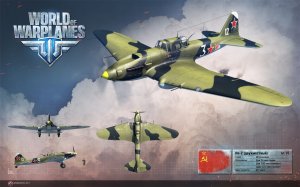 World of Warplanes: Ил-2(д)  Много медалек :)