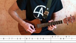 Кукла колдуна разбор и табы на укулеле