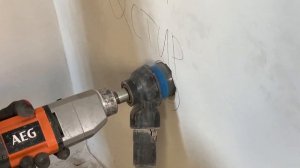 Сверление подрозетников