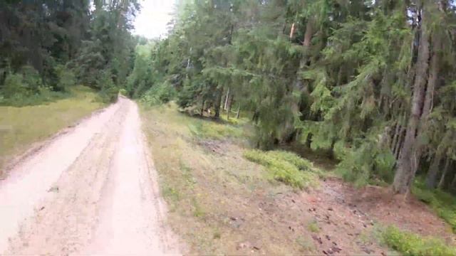 Часть 2. Вылазка на подвесной мост. д. Бол. Калиновичи-. пос. Рыбное- Богушевск. смотреть онлайн