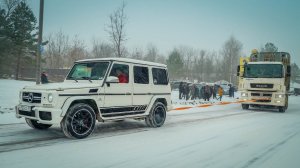 КАК УБИТЬ ГЕЛИК / MERCEDES G63 AMG против RANGE ROVER и TOYOTA PRADO