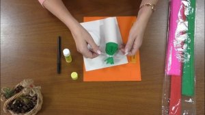 Мастер-класс «Снеговик из бумаги»