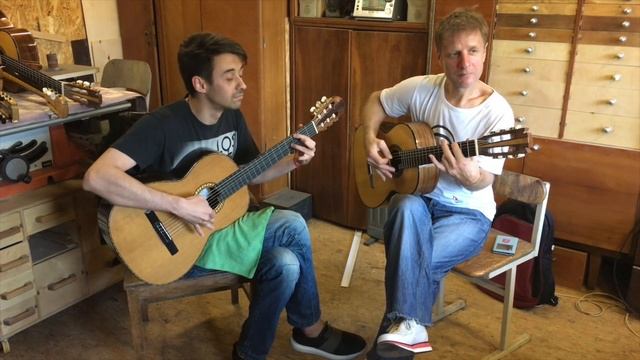 ДиДюЛя в гостях у гитарного мастера Александра Козырева смотреть онлайн