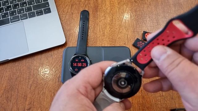 Galaxy Watch 4 Classic 46 mm, от каких моделей часов Galaxy подойдут ремешки? смотреть онлайн