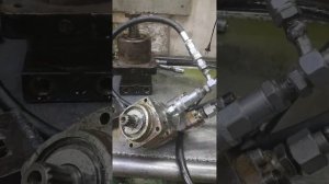 ГТС Испытания на стенде гидромотора/ Testing hydraulic pumps 120531