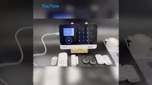 Система охранной сигнализации GauTone PG103, 433 МГц, Wi-Fi, GSM