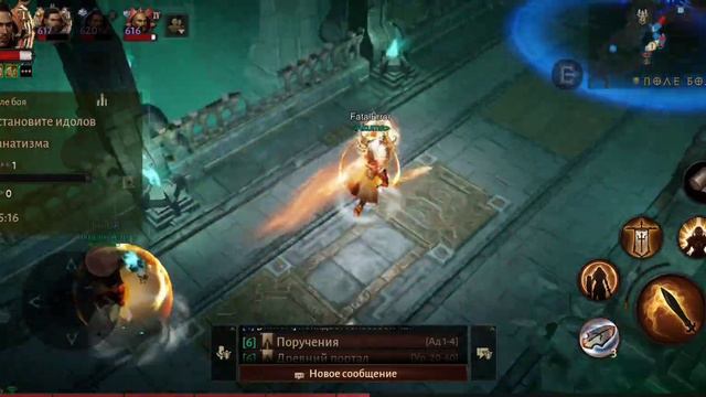 Diablo Immortal Crusader pvp in bg