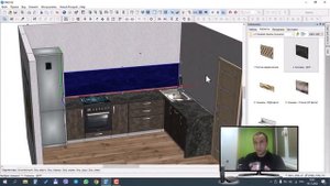 Как быстро спроектировать кухню в ПРО100