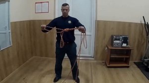 Спасательная петля. Применение верёвки у пожарных. Rescue loop. Russian firefighters