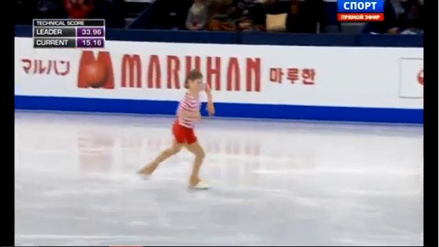 ISU Grand Prix of Figure Skating Final 2014. SP. Julia LIPNITSKAIA смотреть онлайн