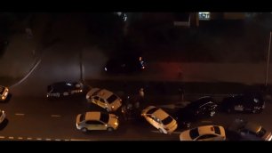 В Перми два десятка таксистов перекрыли улицу, чтобы задержать пьяного водителя