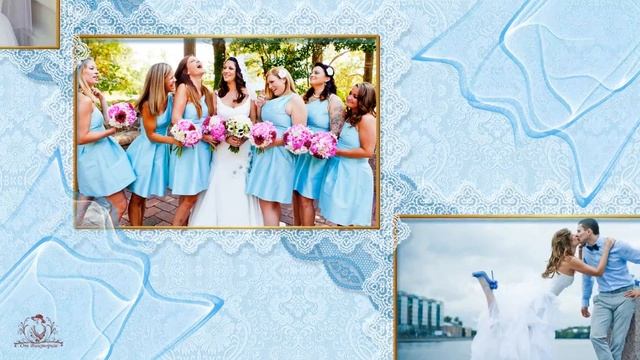 Бесплатный Проект ProShow Producer - Свадьба в голубом цвете- Wedding in blue смотреть онлайн